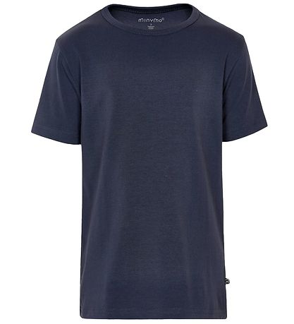 Minymo T-shirt - 2-Pack - Navy/Grey