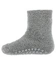 GoBabyGo Non-Slip Socks - Grey Melange
