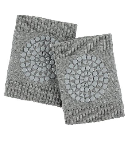 GoBabyGo Knee Pads - Non-Slip - Grey Melange