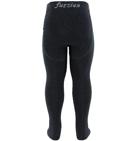 Fuzzies Tights - Charcoal