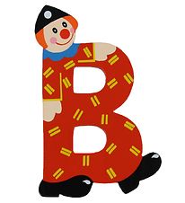Petit Jour Paris Clowns Letter - B - Rood