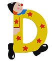 Petit Jour Paris Clowns Letter - D - Yellow