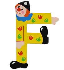 Petit Jour Paris Clowns Letter - V - Geel