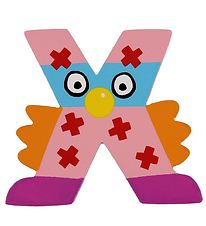 Petit Jour Paris Gek Bird Letter - X - Roze