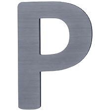 Sebra Houten Letters - P - Grijs