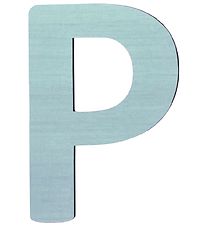 Sebra Houten Letters - P - Pastel Jongen