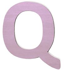 Sebra Houten Letters - Q - Pastel Meisje