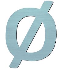Sebra Wooden Letter - Ø - Pastel Boy