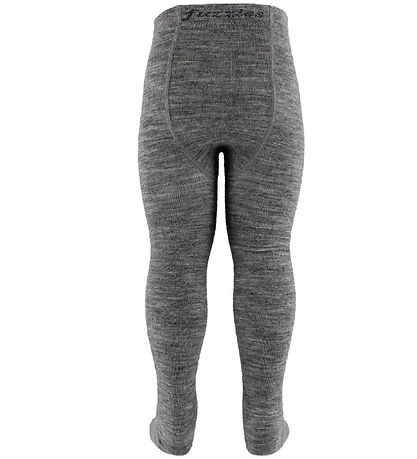 Fuzzies Tights - Wool - Grey Melange