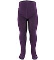 Fuzzies Tights - Wool - Purple