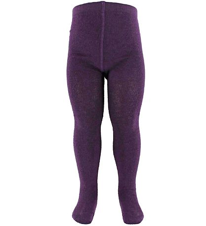 Fuzzies Tights - Wool - Purple