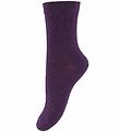 Fuzzies Socks - Wool - Purple