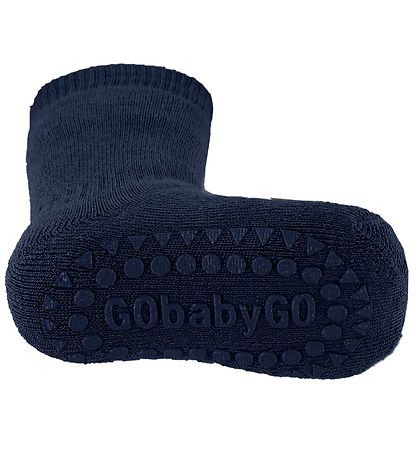 GoBabyGo Non-Slip Socks - Navy