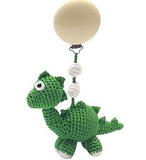 NatureZoo Pram Clip Toy - Sir Dino - Green