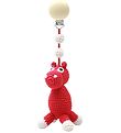 Jouet de Poussette NatureZoo - Mme Hippopotame - Rouge