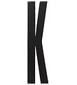 Lettres en bois Design Letters - K - Noir