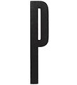 Lettres en bois Design Letters - P - Noir
