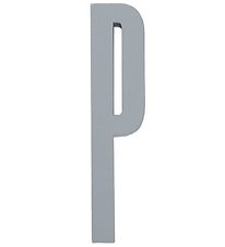 Design Letters Houten Letters - P - Grijs