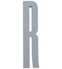 Design Letters Houten Letters - R - Grijs