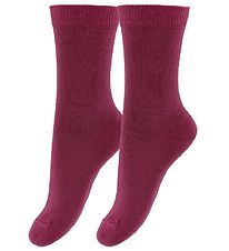 Fuzzies Strumpor - 2-pack - Bordeaux