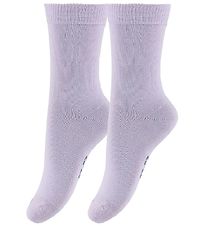 Fuzzies Sokken - 2-pack - Bleek Lavendel