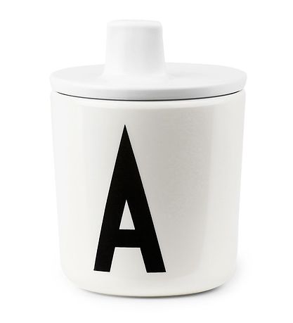 Design Letters Spout Lid - Ecozen - White