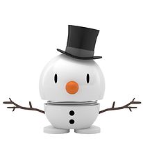 Hoptimist Baby Bumble - 9 cm - Snowman - Hvid