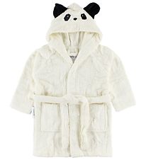 Liewood Baðsloppur - Fílabeinshvítt M. Panda