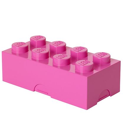 LEGO® Storage Lunchbox - 8 Knobs - Pink