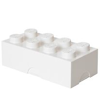 LEGO® Storage Lunchbox - 8 Knobs - White