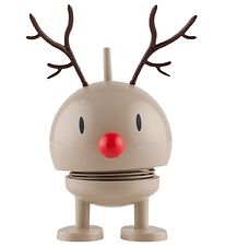 Hoptimist Baby Bumble - Rudolf - 10 cm - Brown