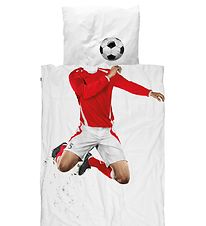 Snurk Bedding - Adult - Red Football player