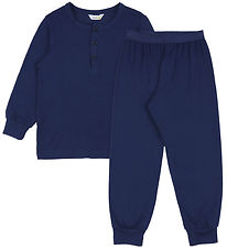 Joha Pyjama Set - Bamboo - Navy Blue