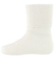 GoBabyGo Non-Slip Socks - Bamboo - Off White