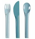 Couvert Sebra - Mélamine - Bleu