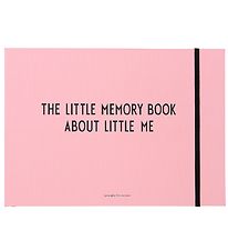 Design Letters Herrineringsboek - Zwart/Roze