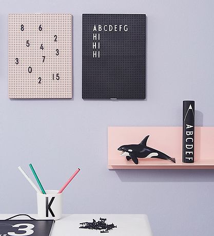 Design Letters Blackboard - A4 - Black