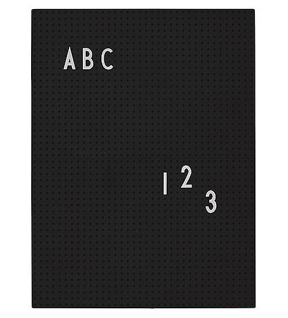 Design Letters Blackboard - A4 - Black