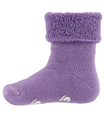 Fuzzies Babysokken - Anti-Slip Onder - Lavendel