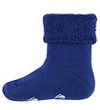 Fuzzies Baby Socks - Non-Slip - Blue