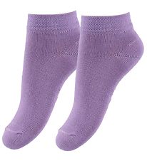 Fuzzies Enkelsokken - 2-pack - Lavendel