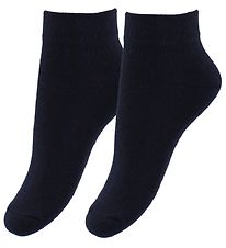 Fuzzies Enkelsokken - 2-pack - Navy
