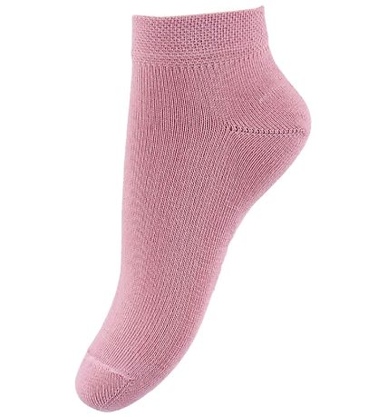 Fuzzies Ankle Socks - 2-Pack - Rose