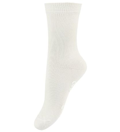 Fuzzies Socks w. Non-Slip - White