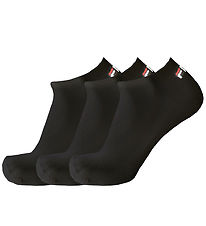 Fila Enkelsokken - 3-pack - Zwart
