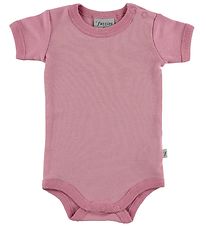 Fuzzies Bodysuit S/S - Rose