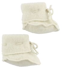 Engel Booties - Wool - Cream