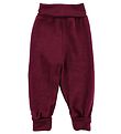 Engel Trousers - Wool/Silk - Plum