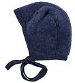 Engel Baby Hat - Wool - Blue Melange