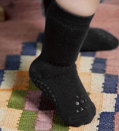 GoBabyGo Non-Slip Socks - Black